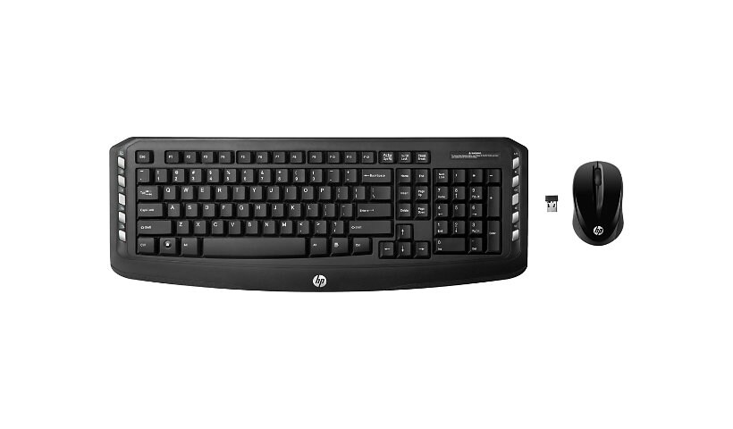 HP Classic Desktop - keyboard and mouse set - US