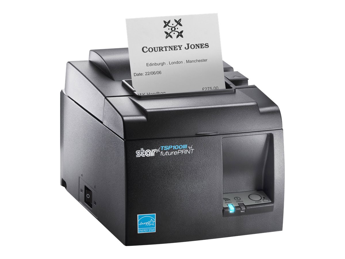 Star Micronics TSP143IIILAN Thermique directe POS printer 203 x 203DPI -  imprimantes à reçu de point de vente (Thermique directe, POS printer,  48/64