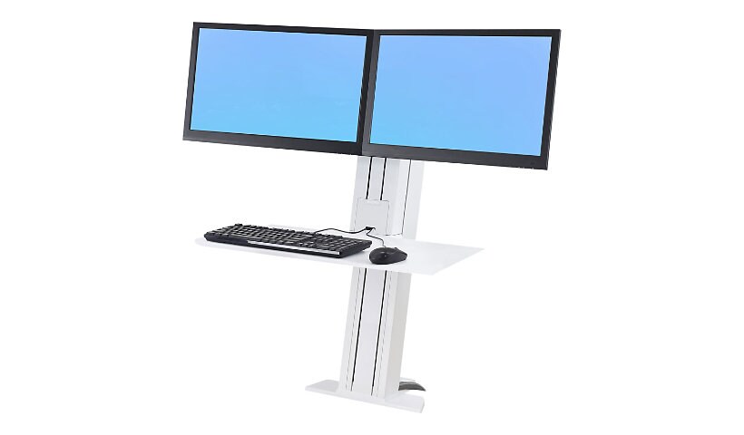 Ergotron WorkFit-SR Dual Sit-Stand Workstation - stand