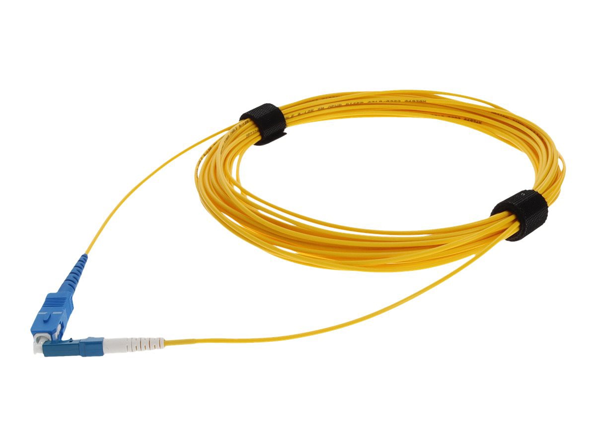Proline 5m LC (M)/SC (M) Straight Yellow OS2 Simplex OFNR SMF Patch Cable