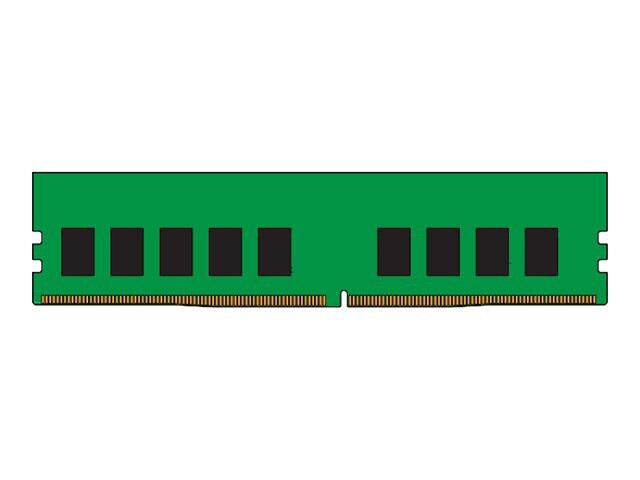 Kingston ValueRAM - DDR4 - 8 GB : 2 x 4 GB - DIMM 288-pin