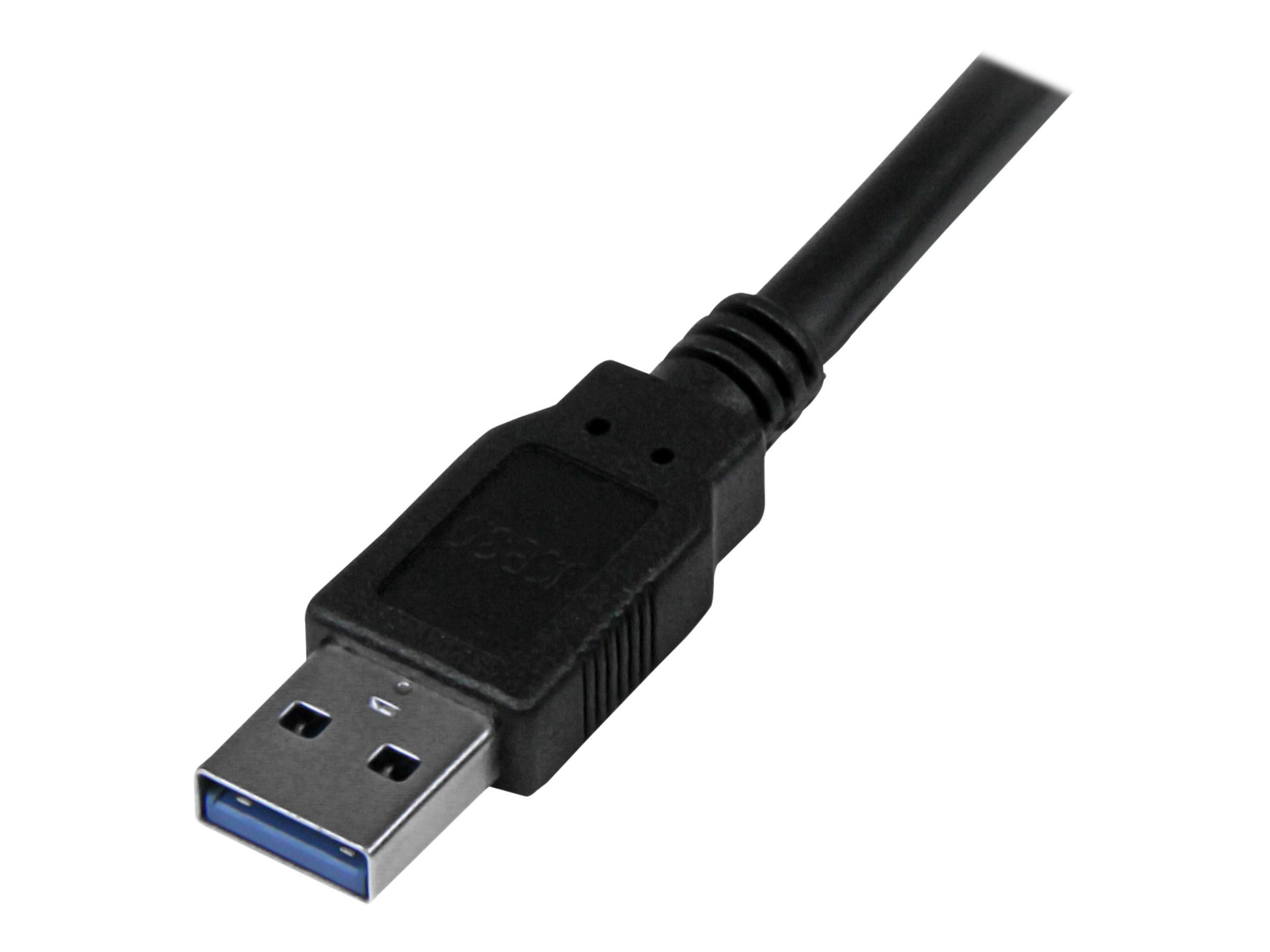 StarTech.com USB3SAA3MBK USB cable USB 3.2 Gen 1 (3.1 Gen 1) 118.1" (3 m) USB A Black