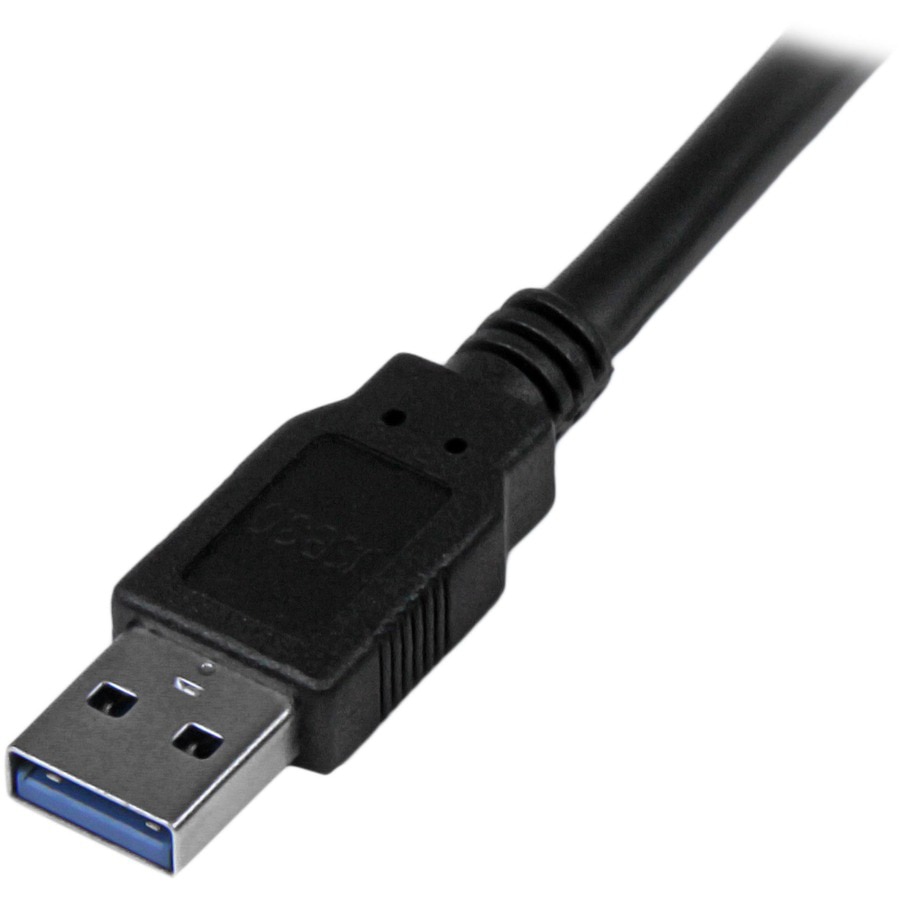 StarTech.com USB3SAA3MBK USB cable USB 3.2 Gen 1 (3.1 Gen 1) 118.1" (3 m) USB A Black - Thumbnail 3