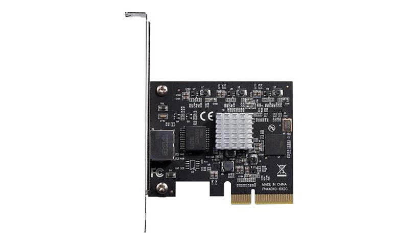 StarTech.com Carte réseau PCI Express à 1 port 10GBase-T / NBASE-T Ethernet avec support pour 5 vitesses :