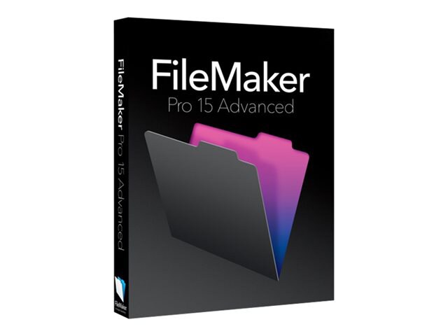 FileMaker Pro Advanced (v. 15) - box pack (upgrade) - 1 user