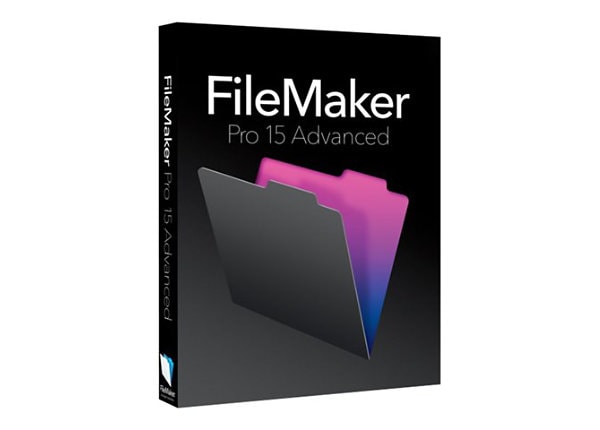 FileMaker Pro Advanced (v. 15) - box pack (upgrade) - 1 user