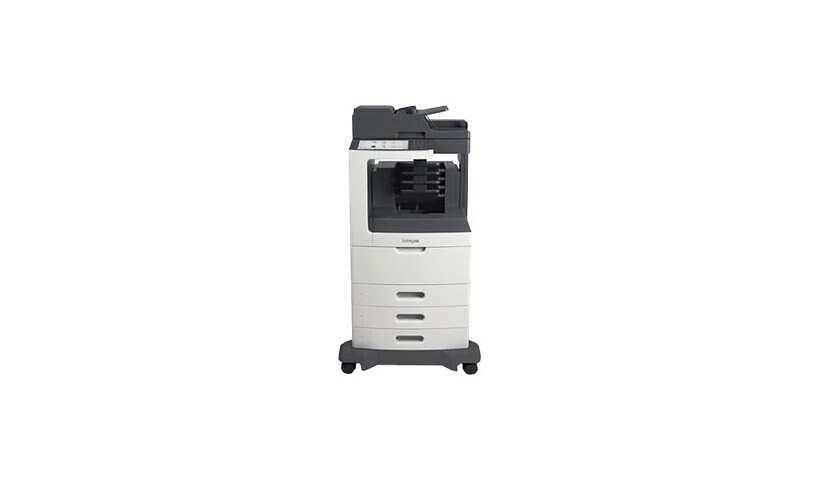 Lexmark MX811dtme - imprimante multifonctions - Noir et blanc