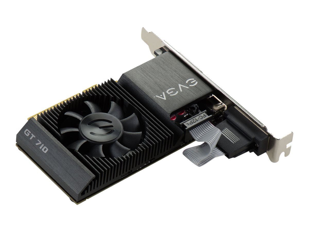 EVGA GeForce GT 710 - graphics card - GF GT 710 - 1 GB