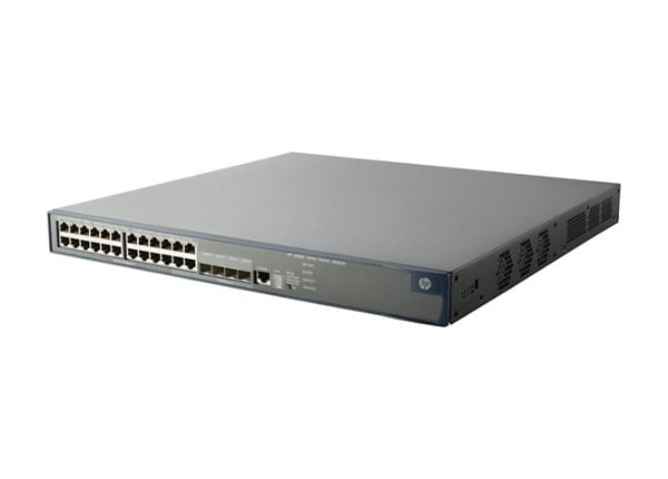 HPE 5500-24G-PoE+ EI Switch with 2 Interface Slots - switch - 24 ports - managed - rack-mountable