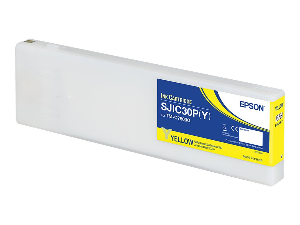 Epson SJIC30P(Y) - yellow - original - ink cartridge