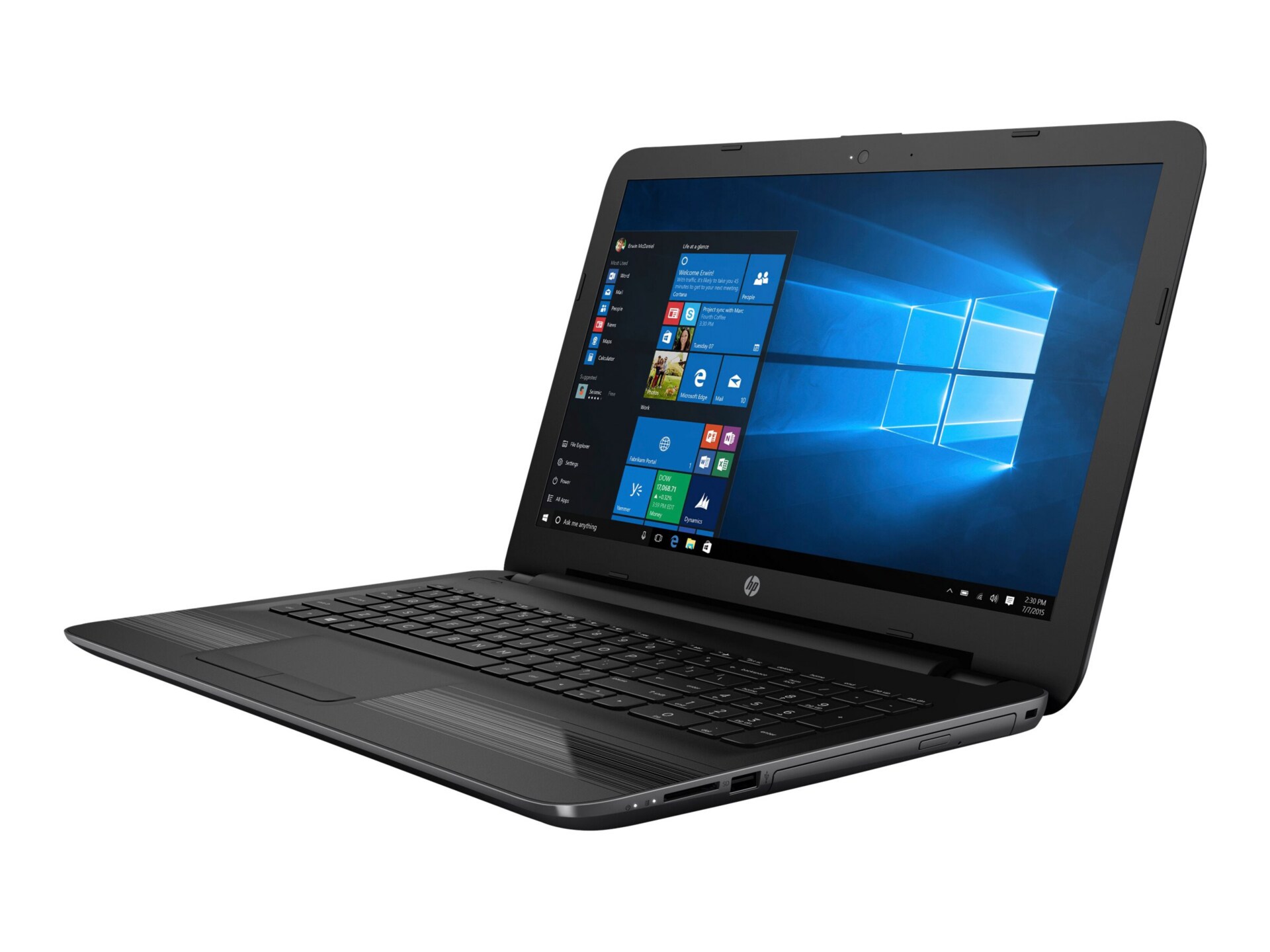 HP 255 G5 Notebook - 15.6" - E2 7110 - 4 GB RAM - 500 GB HDD - US