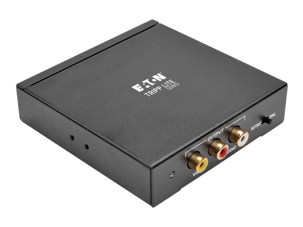 Eaton Tripp Lite Series HDMI to RCA Composite Video Adapter with Audio (F/3xF)