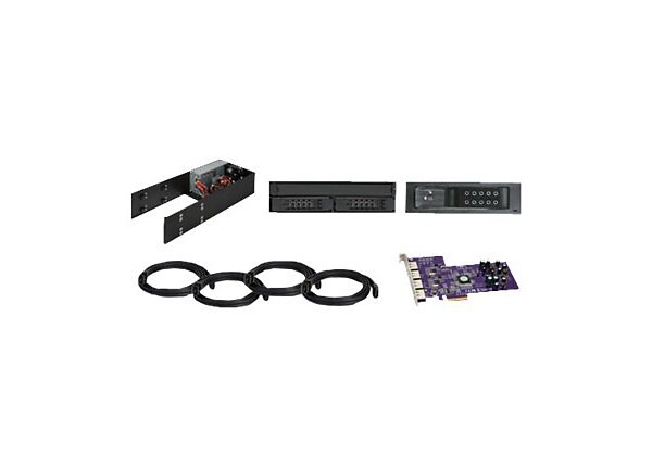 Sonnet Mobile Rack Device Mounting Kit Blu-ray Mastering Edition - storage drive cage - eSATA 6Gb/s - PCIe 2.0