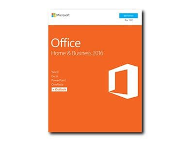 Microsoft Office Home and Business 2016 - box pack - 1 PC - T5D-02776