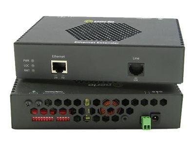 Perle Gigabit Ethernet PoE Ethernet Extender Kit eXP-1S1110-RJ - network extender - 10Mb LAN, 100Mb LAN, GigE, Ethernet
