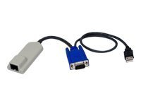 Server interface module for VGA, USB keyboard, mouse