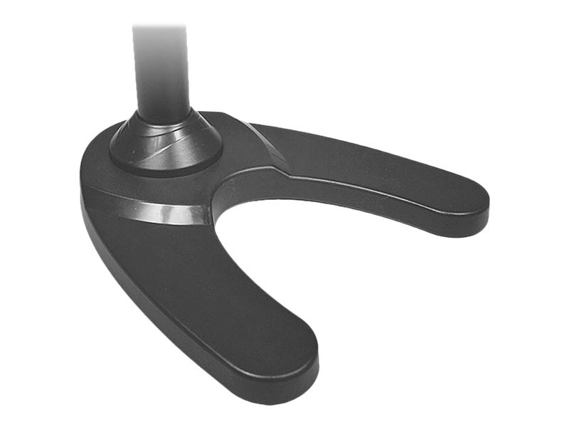 Thumbnail 2 of 6 for SIIG Triple Monitor Desk Stand mounting kit - for 3 LCD displays - black