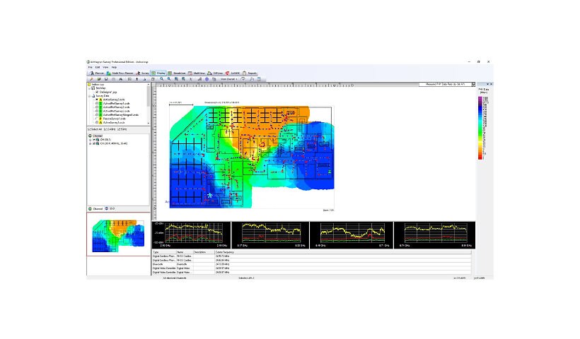 AirMagnet WLAN Design & Analysis Suite with Multi Adapter Kit - license - 1 user - with 3 Proxim adapters