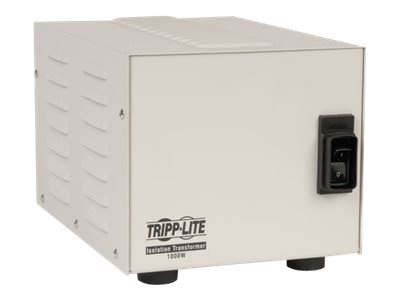 Tripp Lite 1000W Isolation Transformer Hopsital Medical with Surge 120V 4 Outlet 10ft Cord HG TAA GSA - transformer -