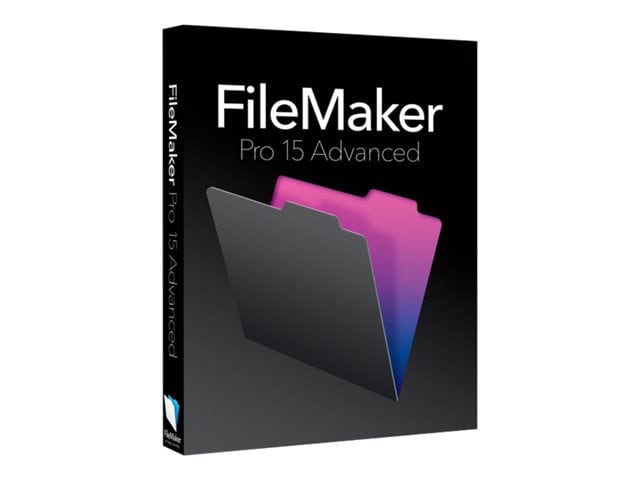 FileMaker Pro Advanced (v. 15) - license - 1 seat