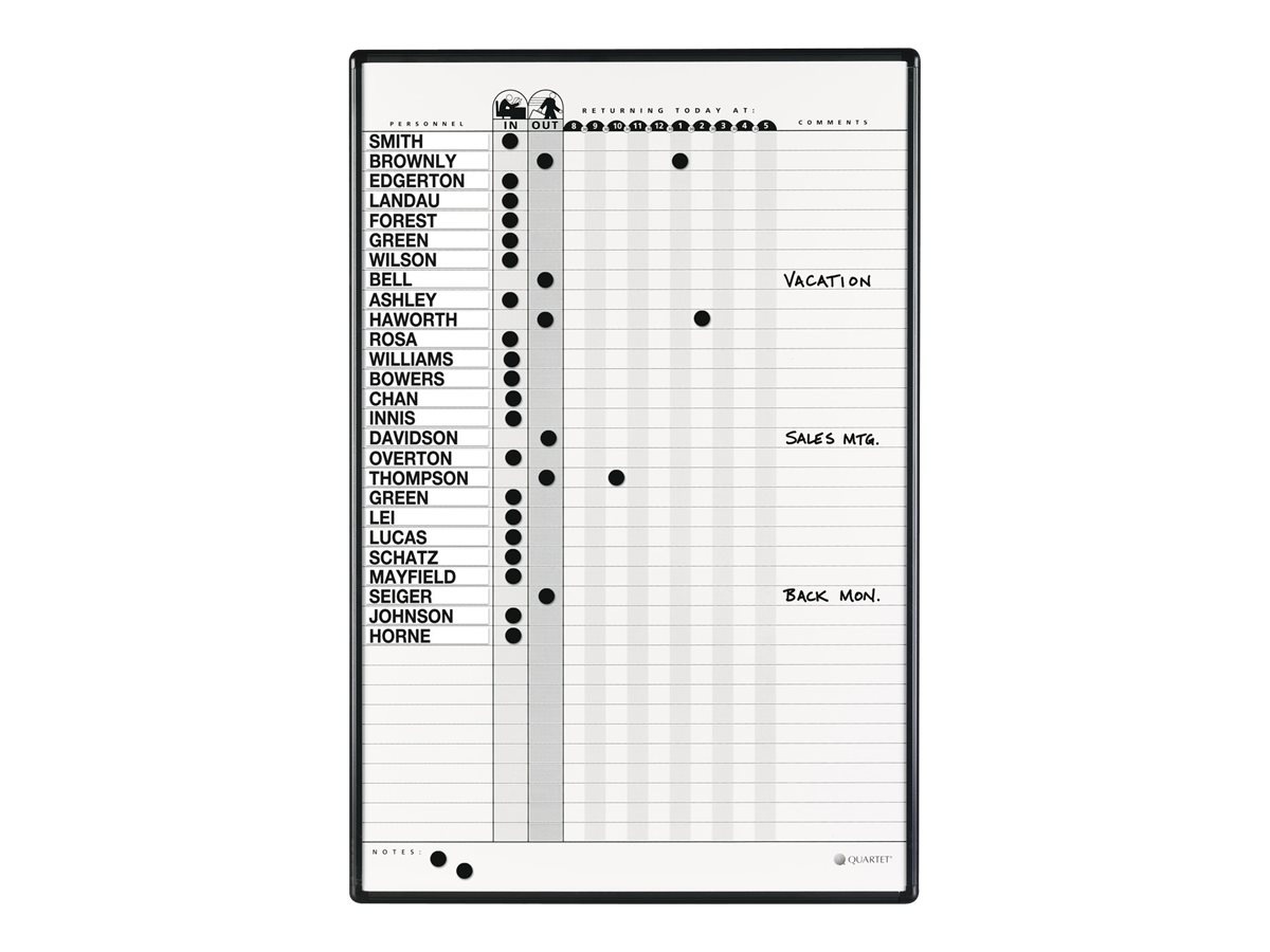 Quartet Classic in/out board - 24.02 in x 35.98 in - gray