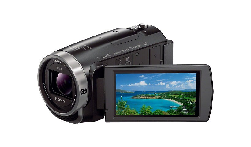 Sony Handycam HDR-CX675 - camcorder - storage: flash card