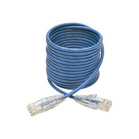 Eaton Tripp Lite Series Cat6 Gigabit Snagless Slim UTP Ethernet Cable (RJ45 M/M), PoE, Blue, 6 ft. (1.83 m) - patch
