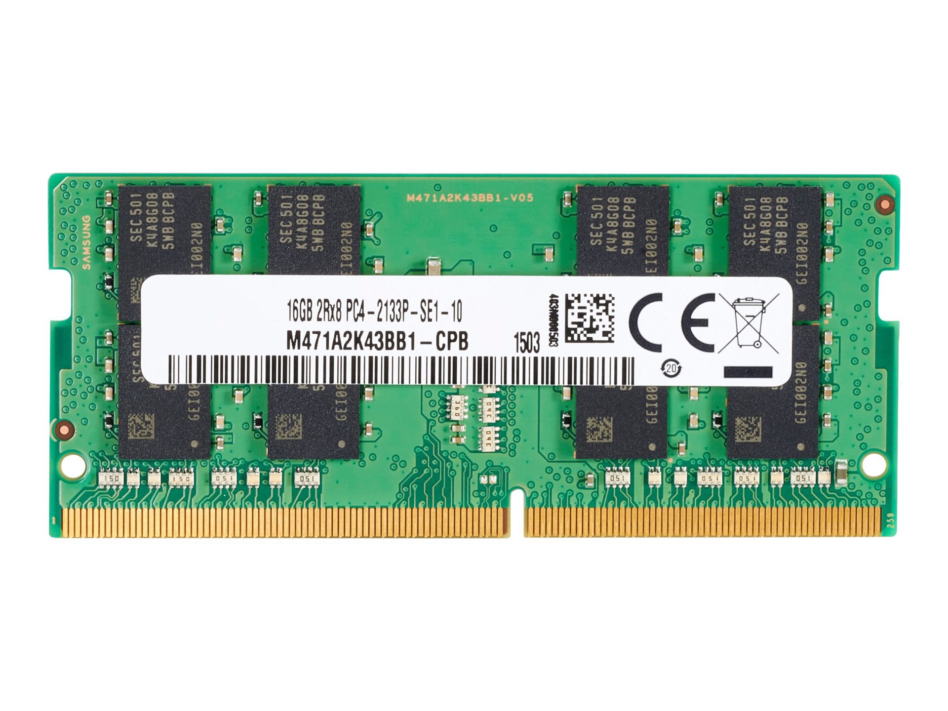 HP - DDR4 - 8 GB - DIMM 288-pin - registered