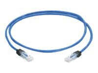 Panduit PanZone Cable Assemblies - patch cable - 1 ft - blue