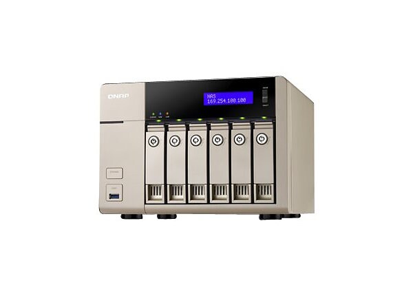 QNAP TVS-663 Turbo NAS - NAS server - 0 GB