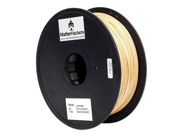 MatterHackers - wood - PLA filament