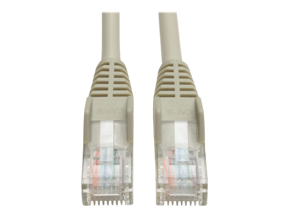 Eaton Tripp Lite Series Cat5e 350 MHz Snagless Molded (UTP) Ethernet Cable (RJ45 M/M), PoE - Gray, 5 ft. (1.52 m) -