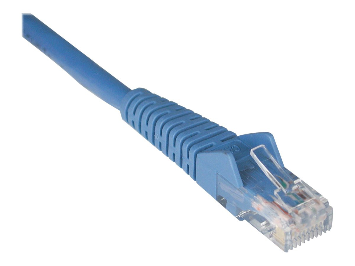 Thumbnail 2 of 2 for Eaton Tripp Lite Series Cat6 Gigabit Snagless Molded (UTP) Ethernet Cable (RJ45 M/M), PoE, Blue, 3 ft. (0.91 m) - patch