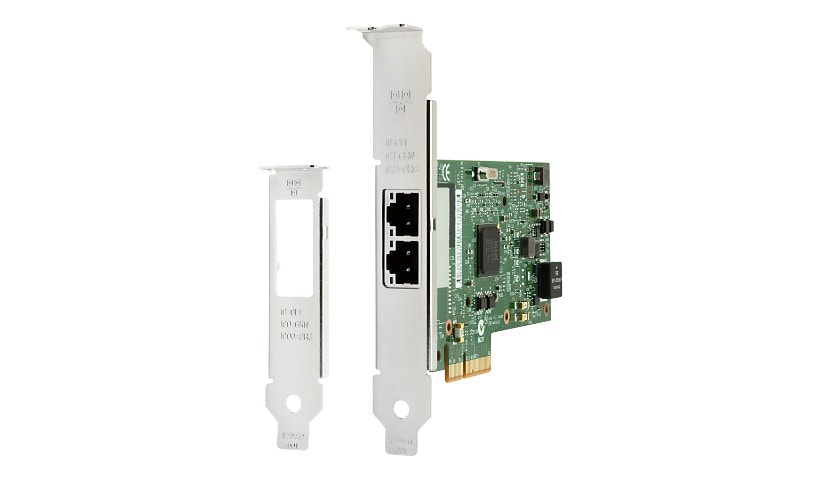Intel I350-T2 - network adapter - PCIe 2.1 x4 - Gigabit Ethernet x 2