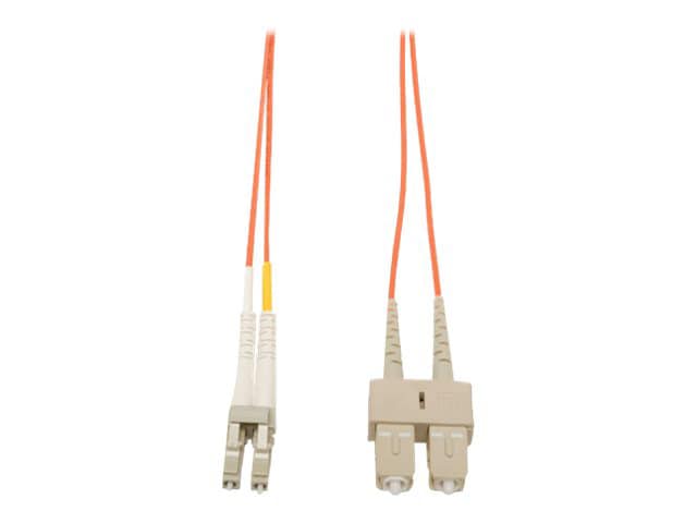 Eaton Tripp Lite Series Duplex Multimode 62.5/125 Fiber Patch Cable (LC/SC), 2M (6 ft.) - patch cable - 2 m