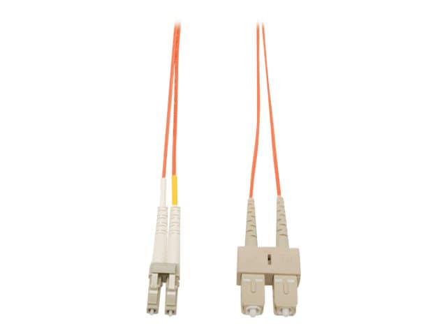 Eaton Tripp Lite Series Duplex Multimode 62.5/125 Fiber Patch Cable (LC/SC), 3M (10 ft.) - patch cable - 3 m