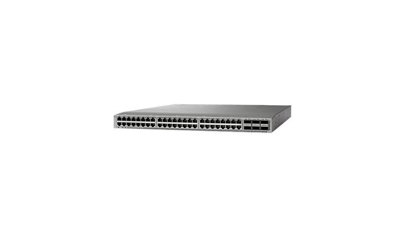 Cisco ONE Nexus 93108TC-EX - switch - 48 ports - rack-mountable - with 4 x