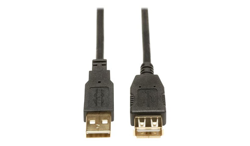 Tripp Lite 6ft USB 2.0 Hi-Speed Extension Cable Shielded A Male / Female 6' - USB extension cable - USB to USB - 6 ft