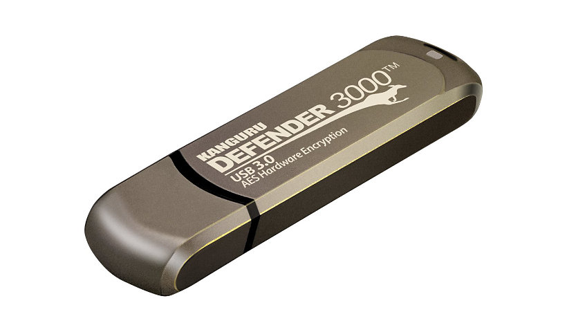 Kanguru Encrypted Defender 3000 - clé USB - 128 Go - Conformité TAA