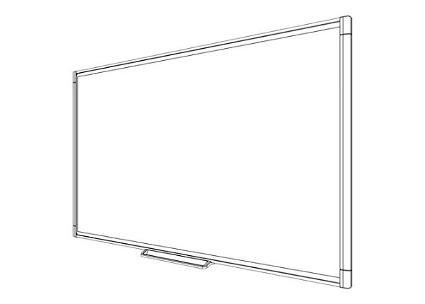 SMART Board M680V - interactive whiteboard - USB - white, light gray