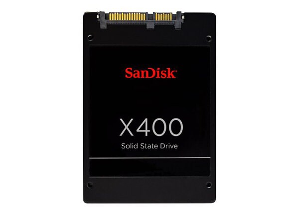 SanDisk X400 - solid state drive - 128 GB - SATA 6Gb/s