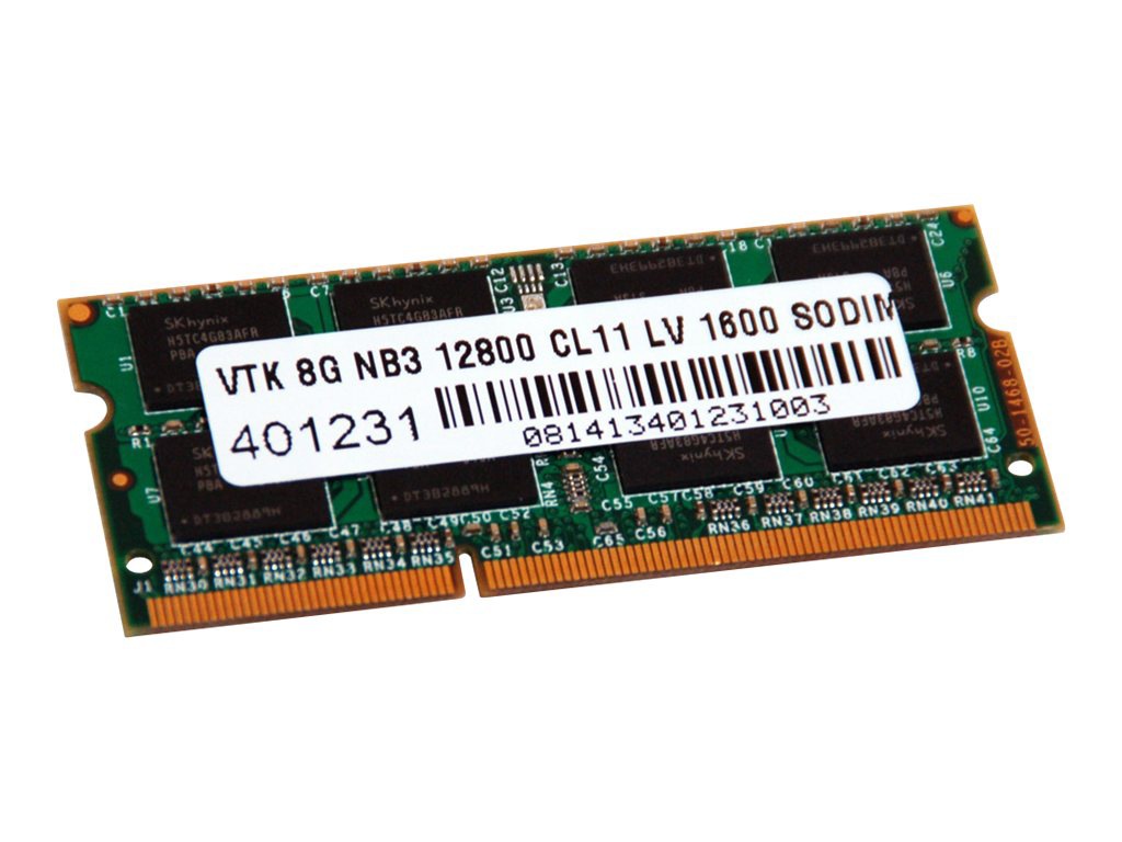 VisionTek - DDR3 - module - 8 GB - SO-DIMM 204-pin - 1600 MHz / PC3-12800 - unbuffered