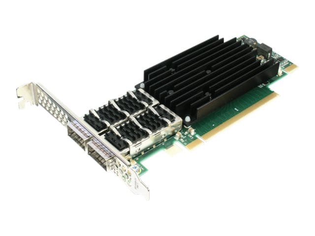 Solarflare Flareon Ultra SFN8542-PLUS - network adapter - PCIe 3.1 x16 - 40 Gigabit QSFP+ x 2