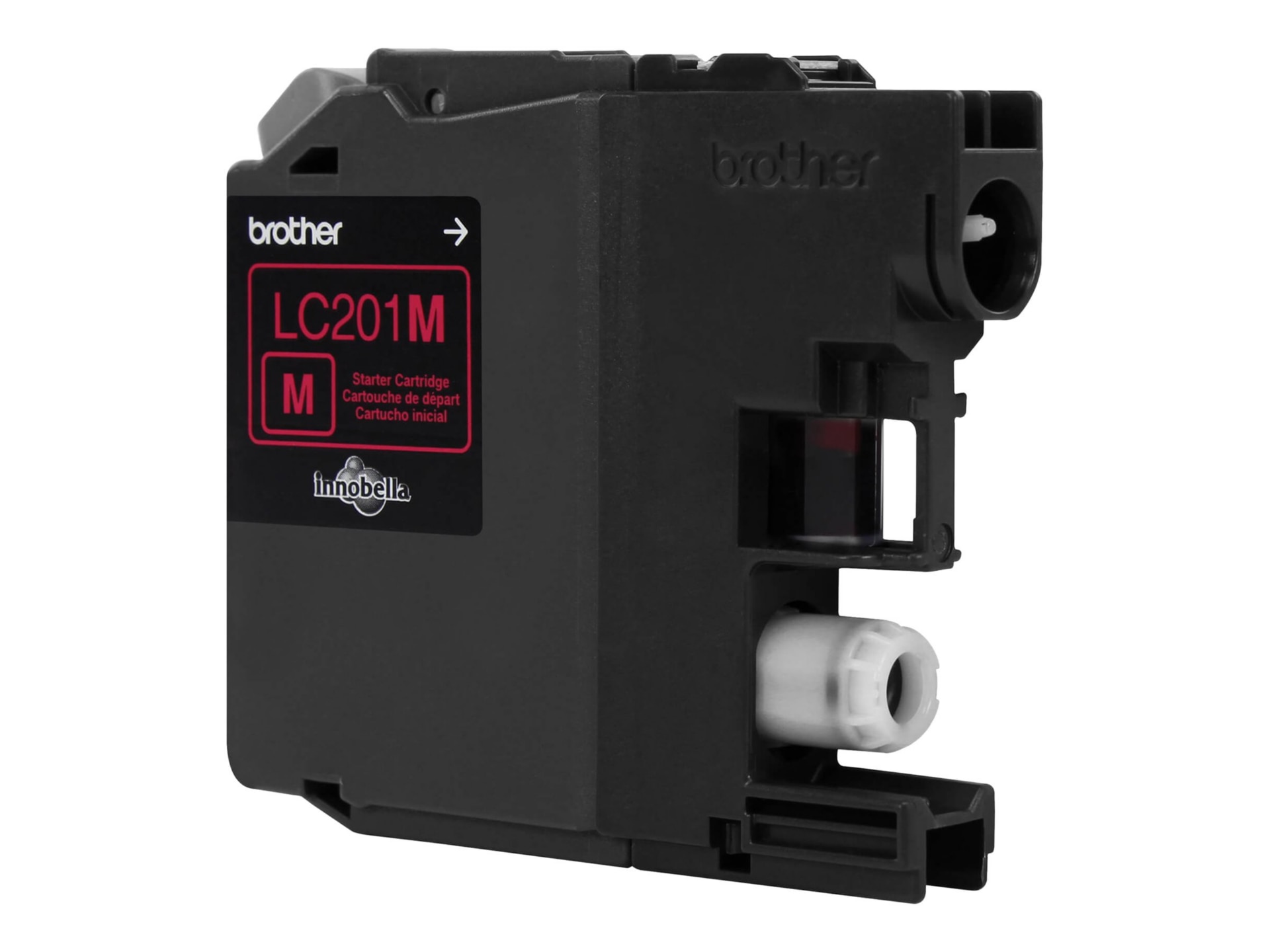 Brother LC201M - magenta - original - ink cartridge