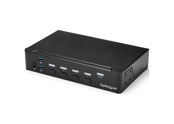 StarTech.com 4 Port HDMI KVM Switch With Built-in USB 3.0 Hub - 1080p -  SV431HDU3A2 - KVM Modules 