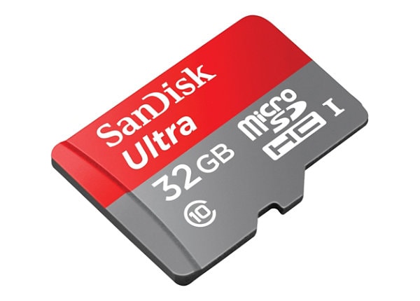SanDisk Ultra - flash memory card - 32 GB - microSDHC UHS-I