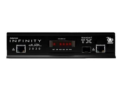 AdderLink INFINITY dual 2020 TX (transmitter unit only) - video/audio/USB/serial extender