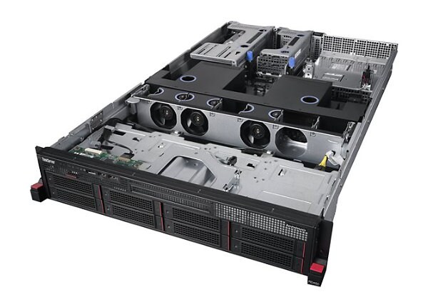 Lenovo ThinkServer RD450 70QQ - Xeon E5-2650V4 2.2 GHz - 16 GB - 0 GB