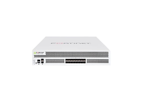 Fortinet FortiGate 3000D - security appliance - with 1 year FortiCare 8X5 Enhanced Support + 1 year FortiGuard