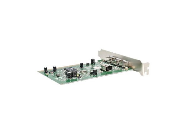 StarTech.com 4 Port PCI 1394a FireWire Adapter Card with Digital Video Editing Kit - FireWire adapter - 4 ports